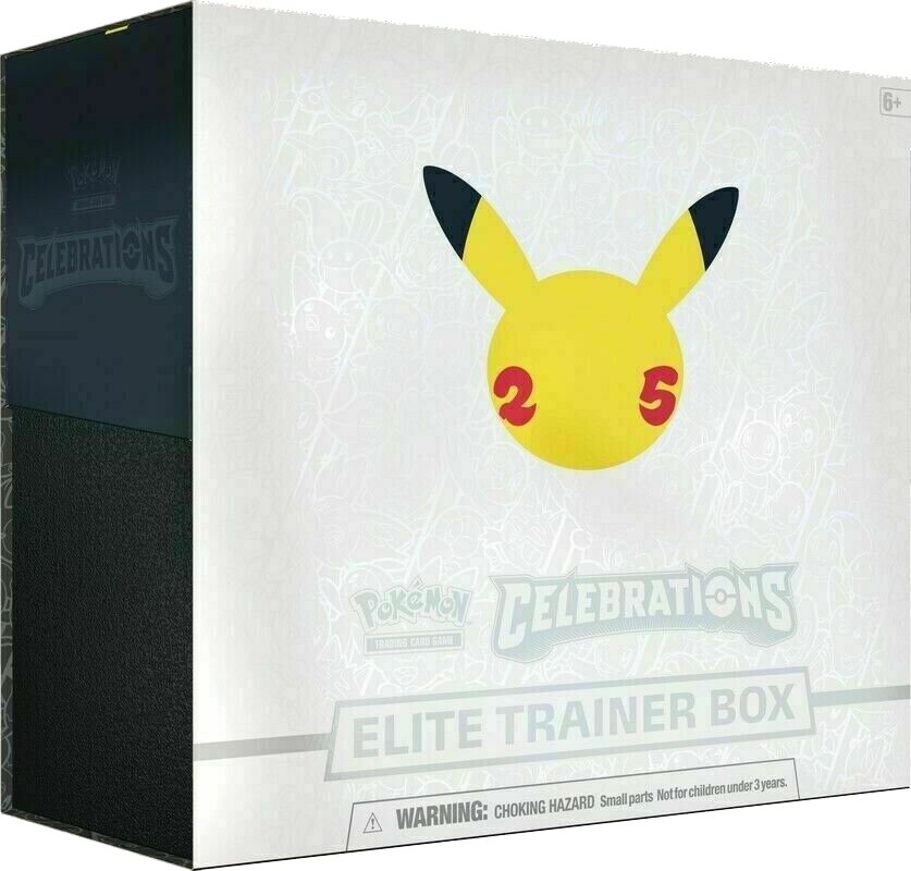 Sword & Shield: Pokémon 25th Anniversary Celebrations Elite Trainer Box (ETB)