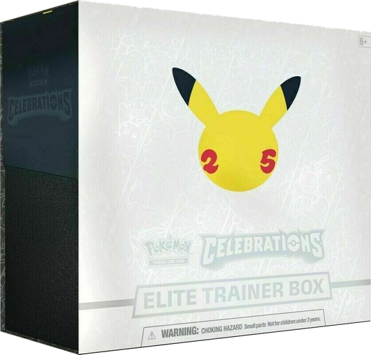 Sword & Shield: Pokémon 25th Anniversary Celebrations Elite Trainer Box (ETB)